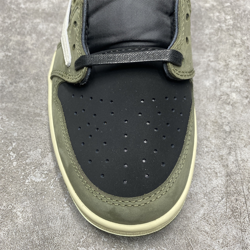 TRAVIS SCOTT X AIR JORDAN 1 LOW OG SP BLACK OLIVE