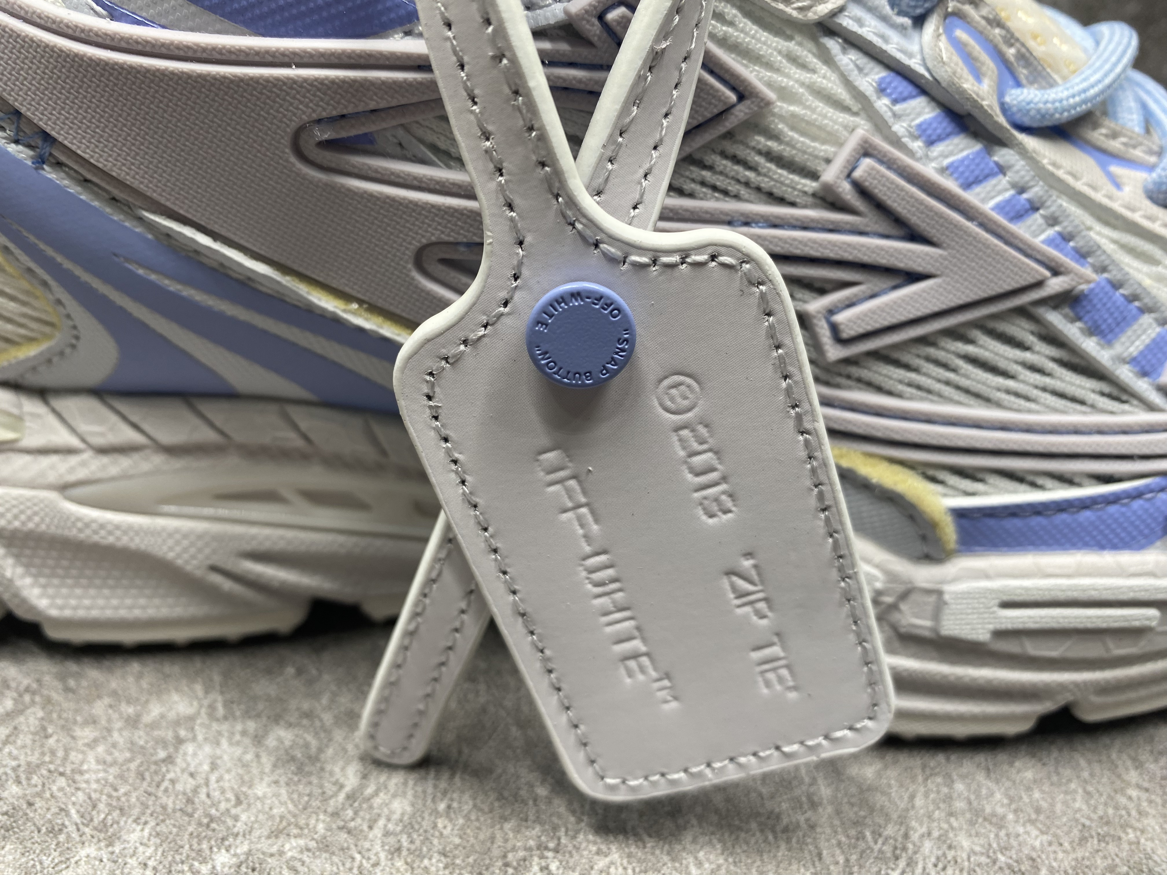 UA Off-White "BE RIGHT BACK"