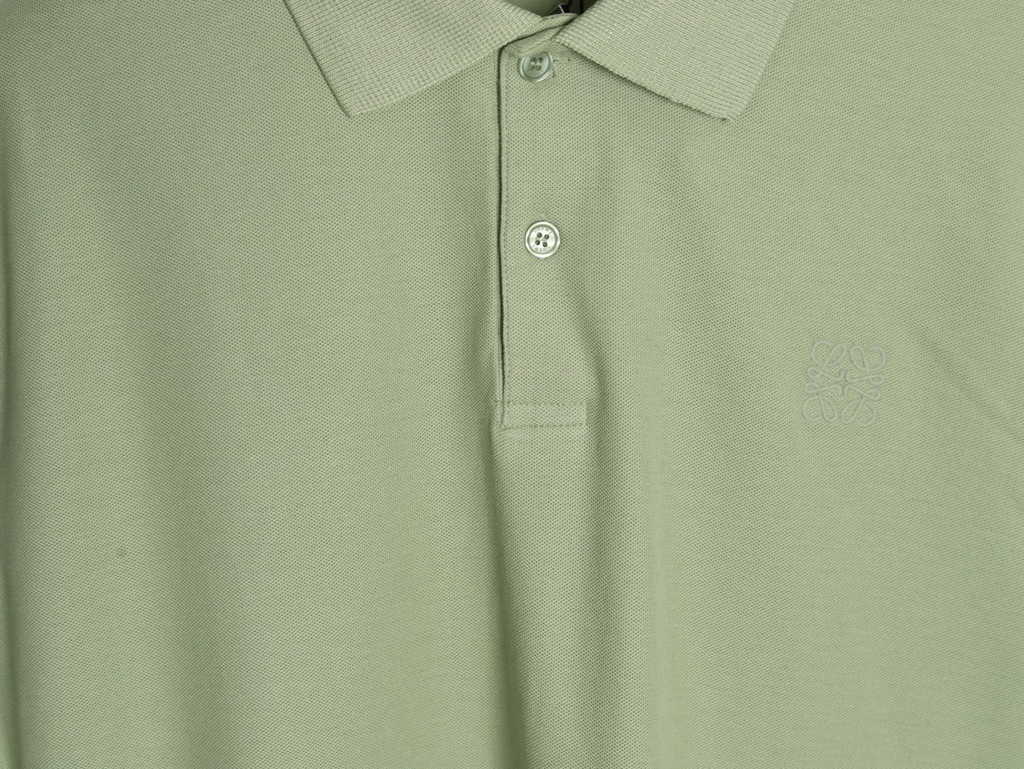 L0ew* short-sleeved polo shirt