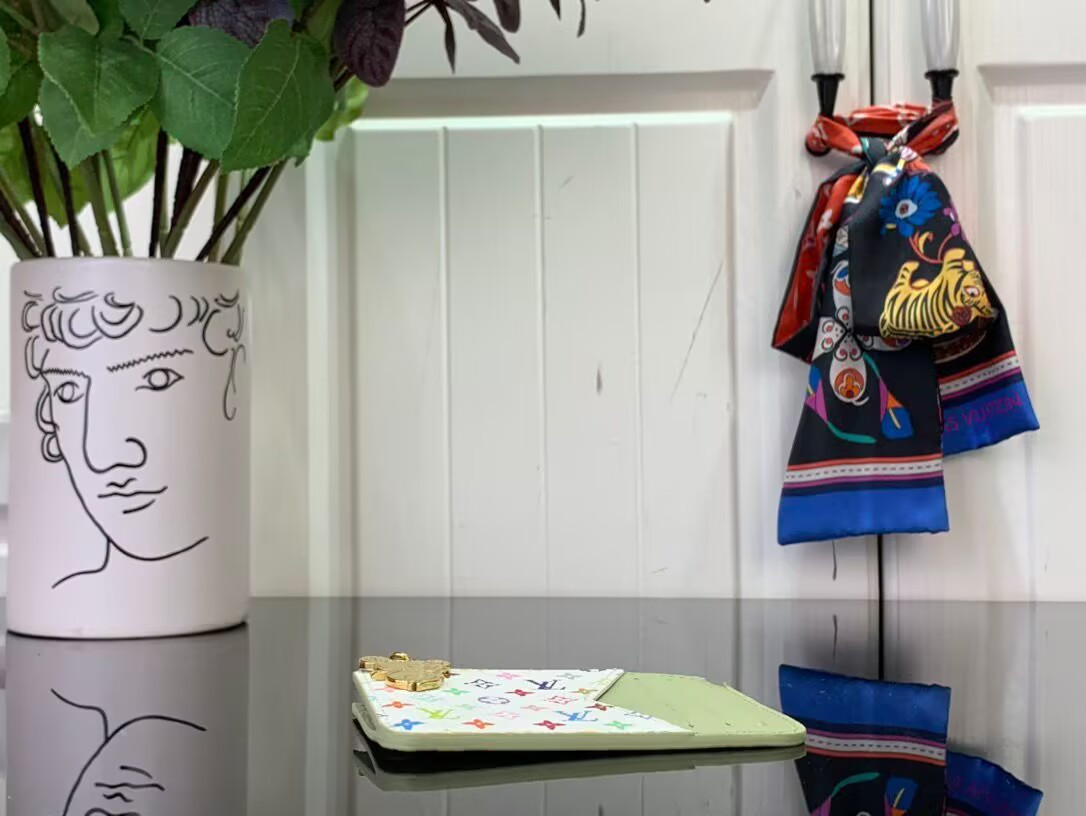 LV x TM Romy Card Holder M13800 12 x 8 x 0.8 cm