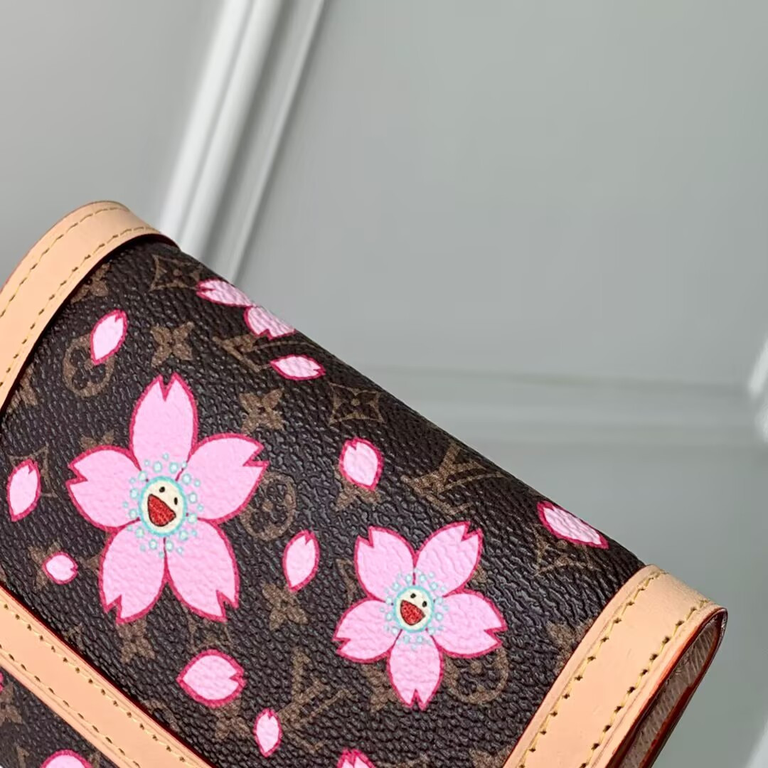 LV × TM Portefeuille Victorine M13427 12 x 9.5 x 2.5 cm