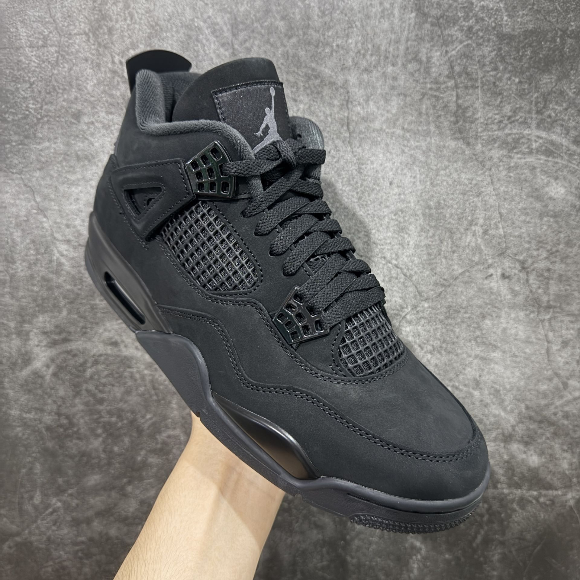 UA Air Jordan 4 Retro Black Cat 2025