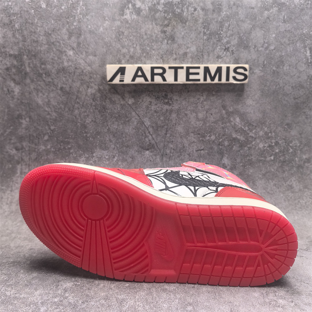 UA Jordan 1 Retro High OG Spider-Man Across the Spider-Verse