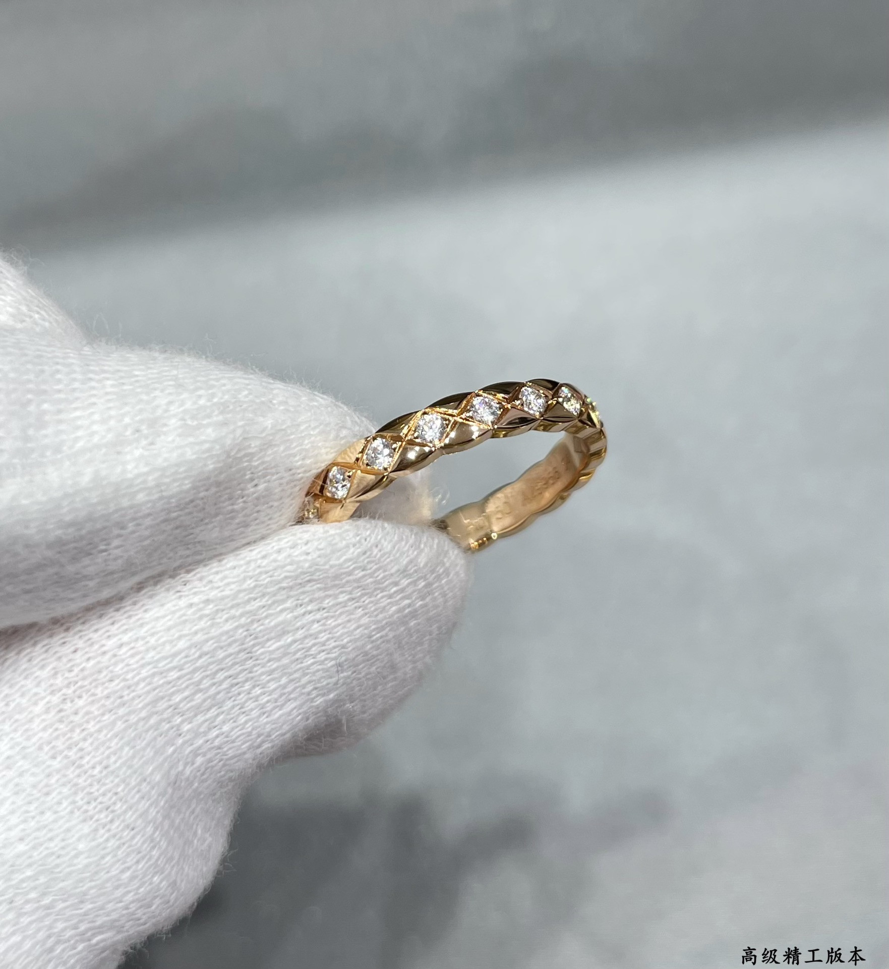 ch*el narrow Di*m*nd with Di*m*nd ring