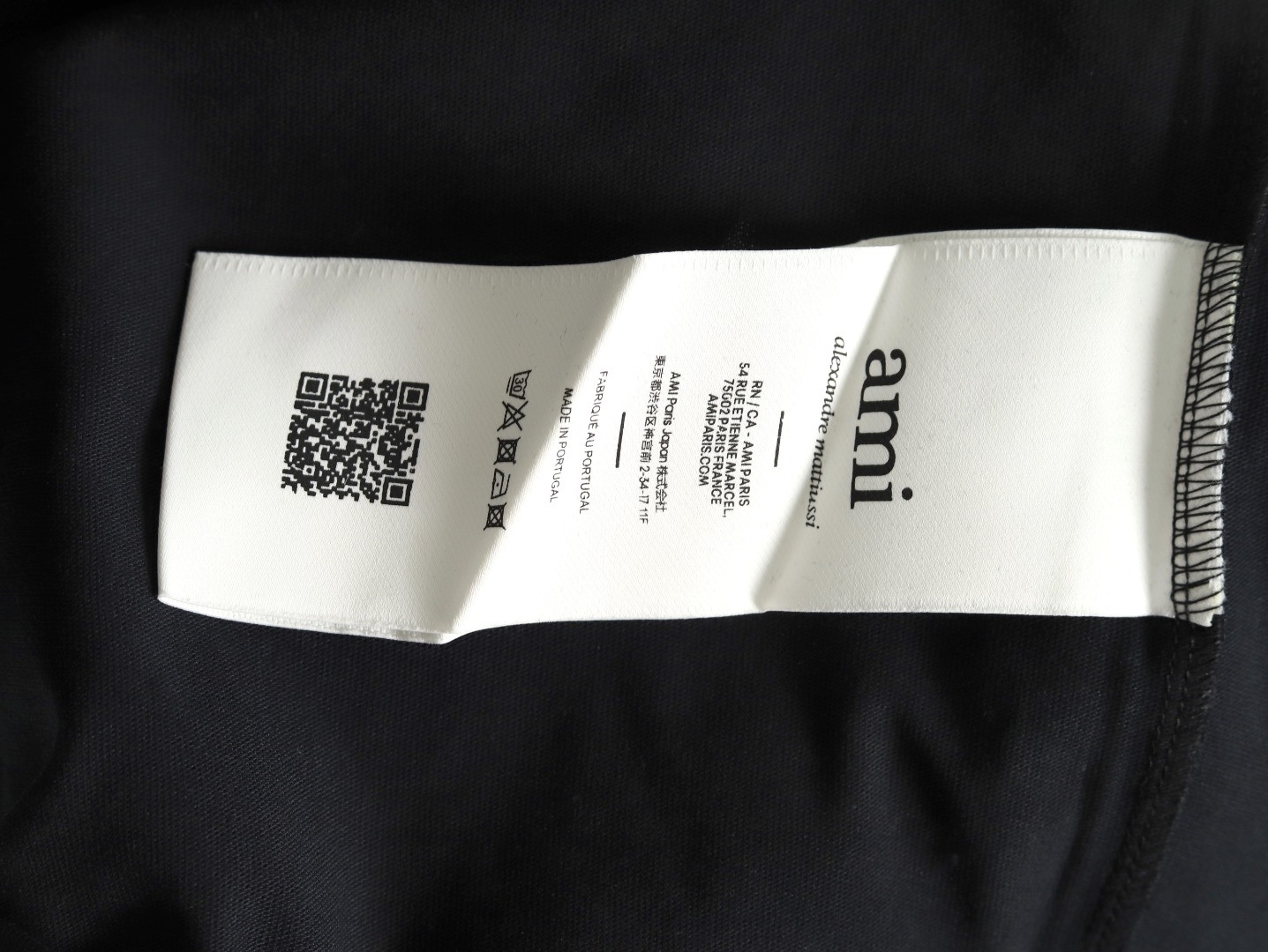 Ami Paris 25ss Short-sleeved T-shirt