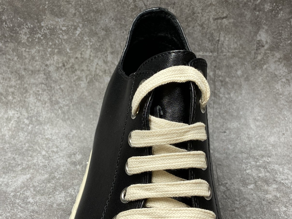 Rick Owens Low Srx & Jingle Black White
