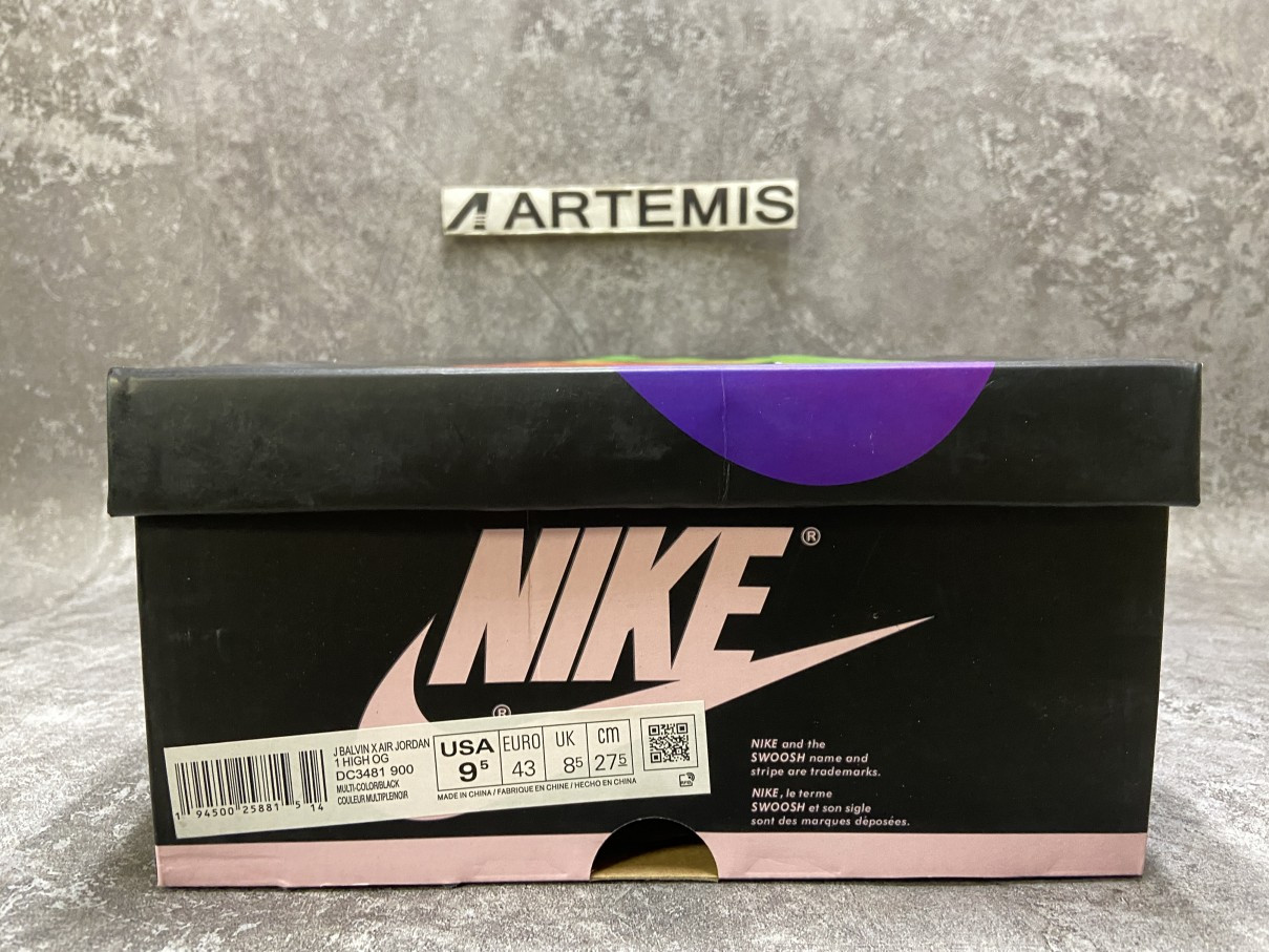 Air Jordan 1 Retro High  X Nike J Balvin