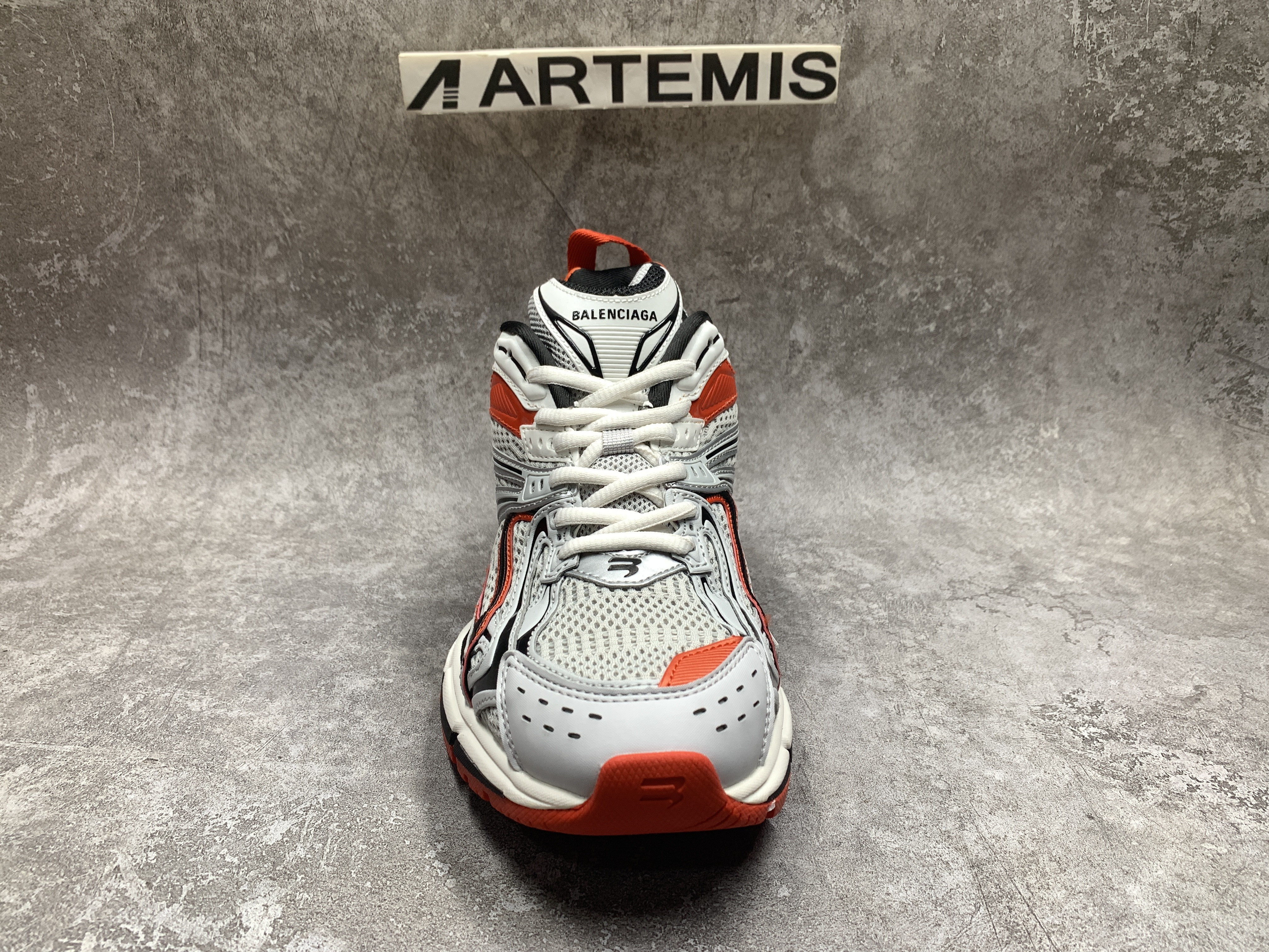 Balenciga X-Pander Sneaker Red Silver