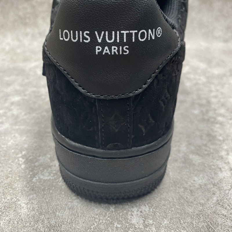 1V x Air Force 1 Low By Virgil Abloh Black