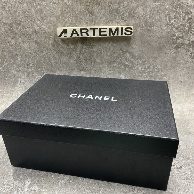 Channel Blended Fabrics Street Style White Purple Plain Sock Sneakers