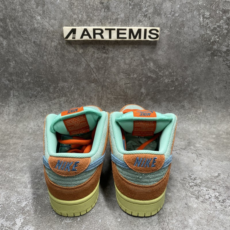 Nike SB Dunk Low Orange Aqua
