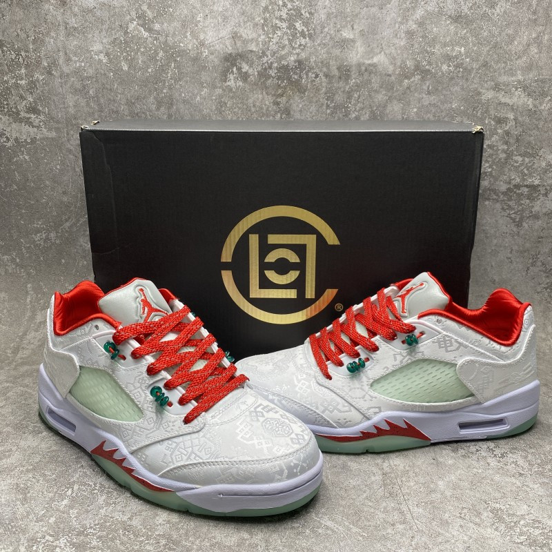 AIR Jordan 5 Retro Low CLOT White Silk 20th Anniversary