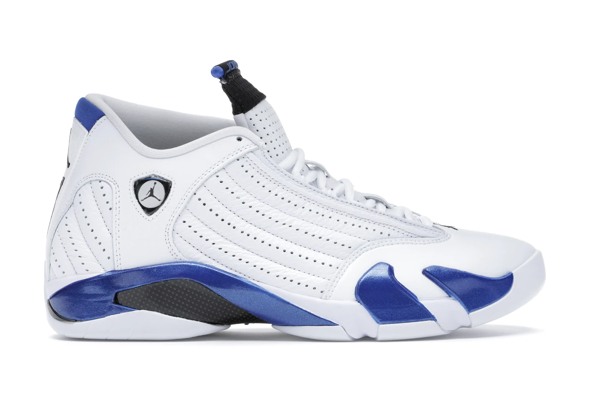 Air Jordan 14 Retro White Hyper Royal