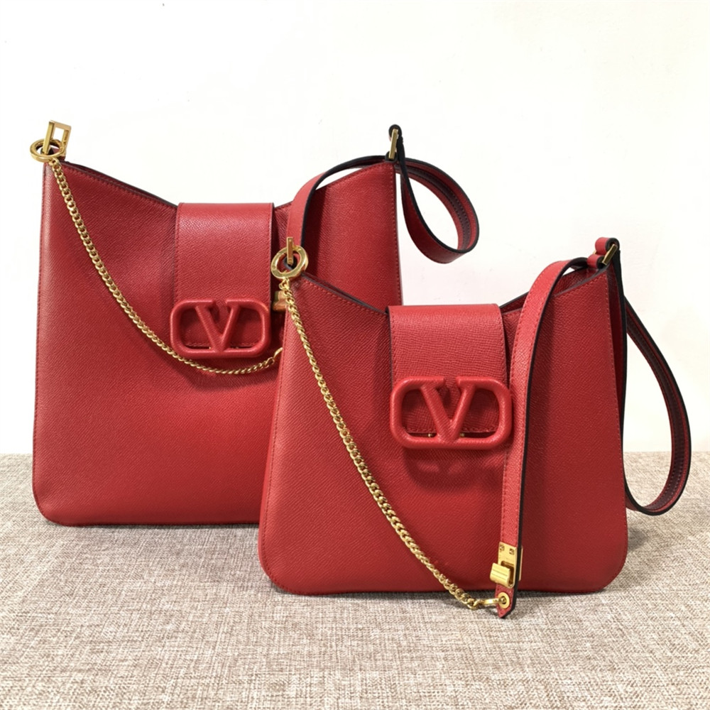 VALENTINO GARAVANI VSling Hobo Bag Red