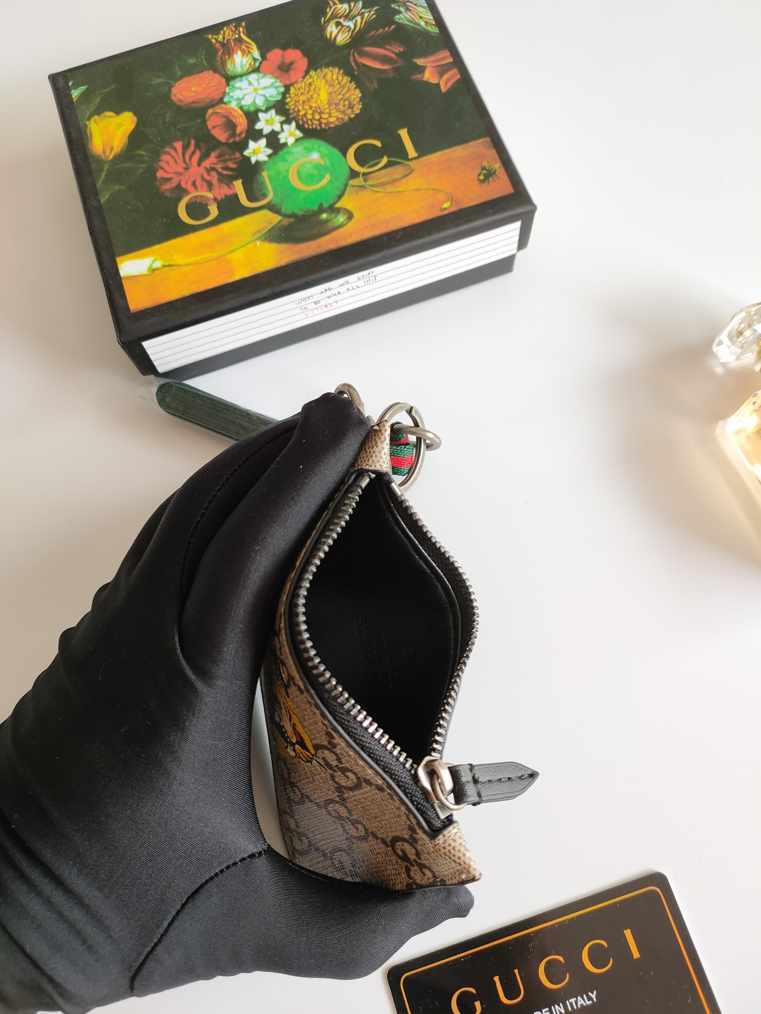 G*u*i gg card case wallet