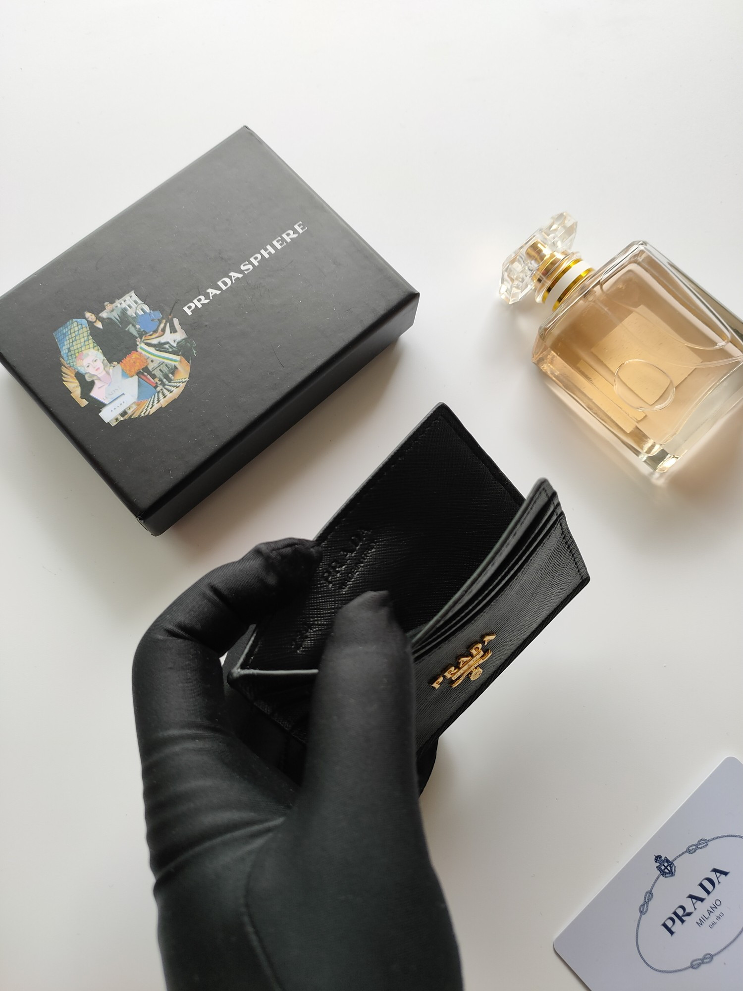 Pra*a card holder 8-10cm