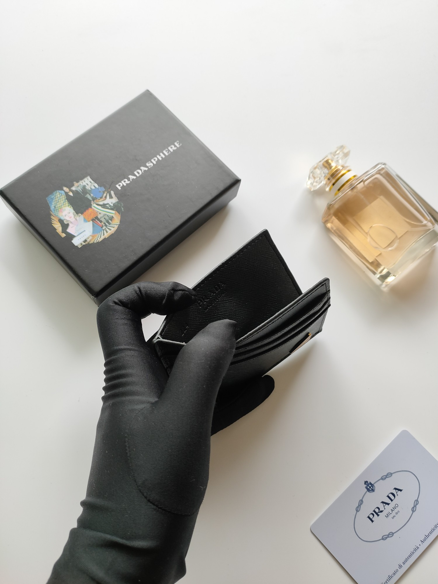 Pra*a card holder 8-10cm