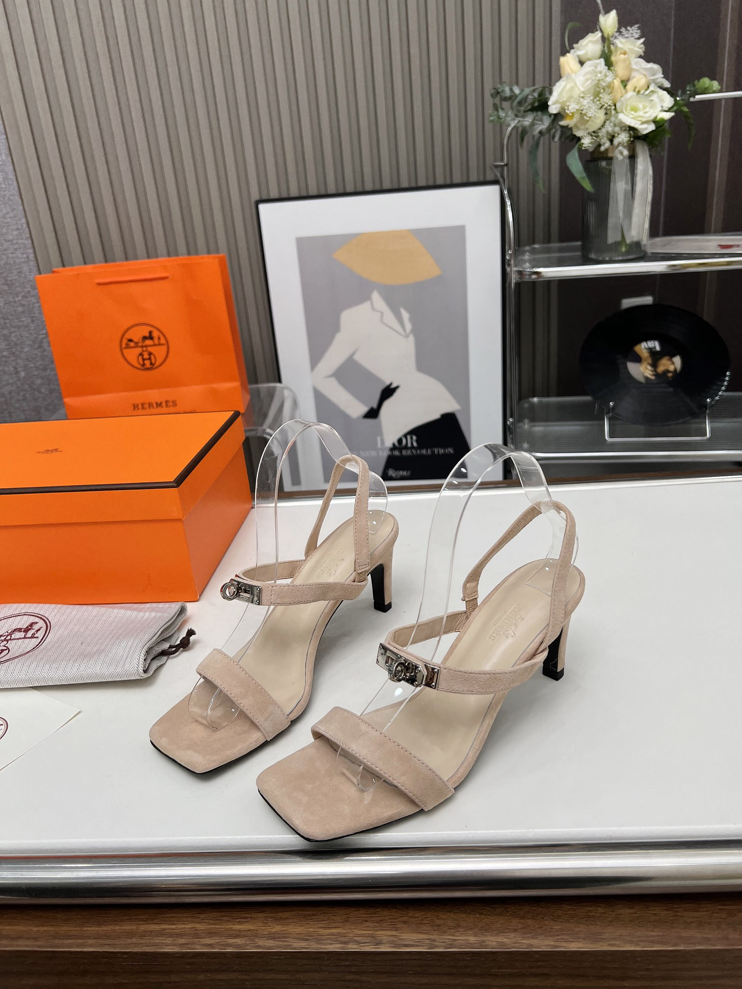 UA Hermès Glamour 95 sandal
