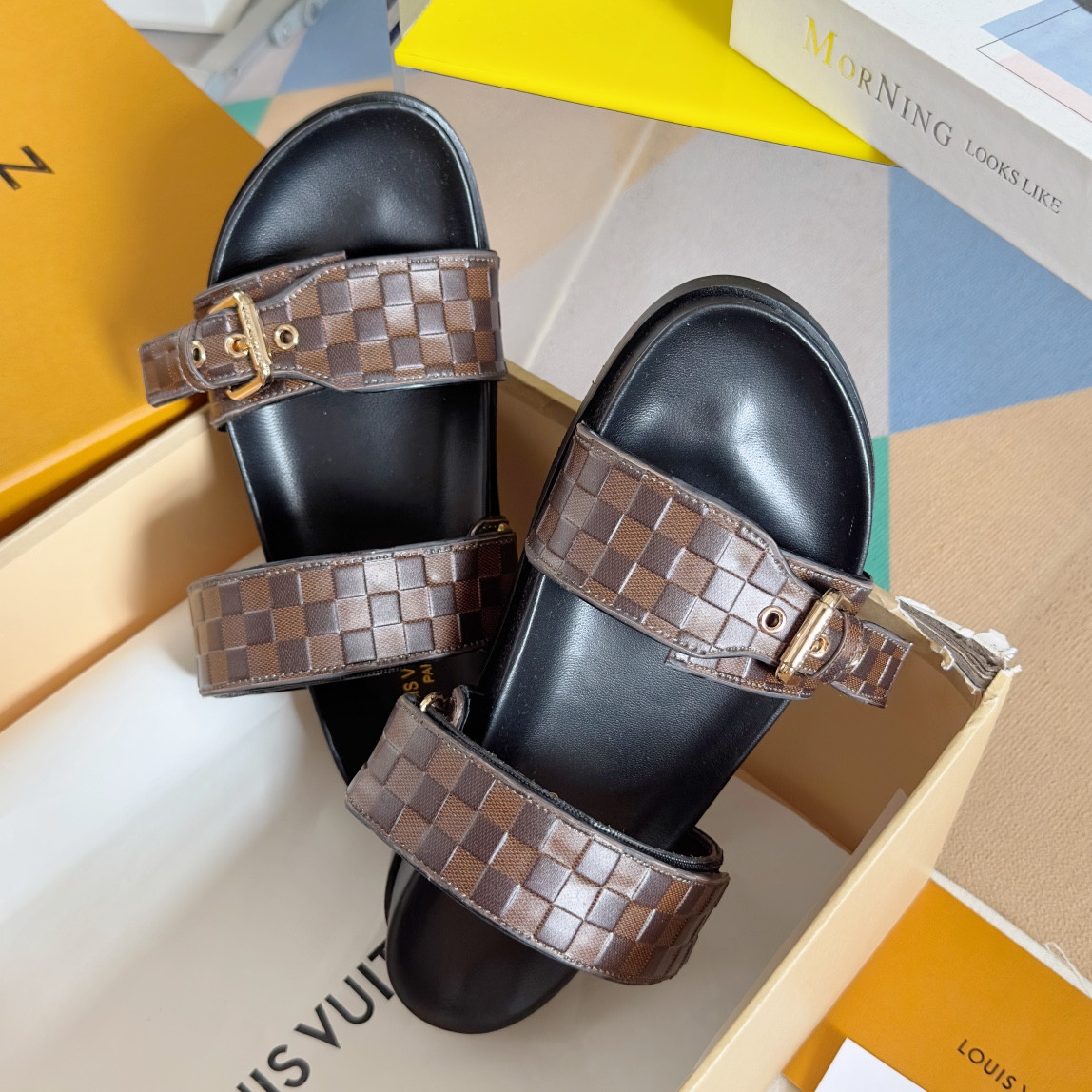 LV Bom Dia Flat Comfort Mule