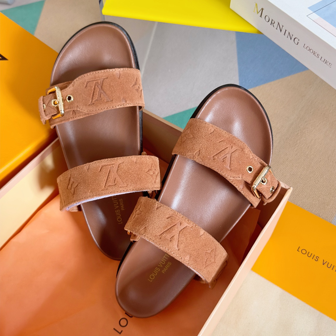 LV Bom Dia Flat Comfort Mule