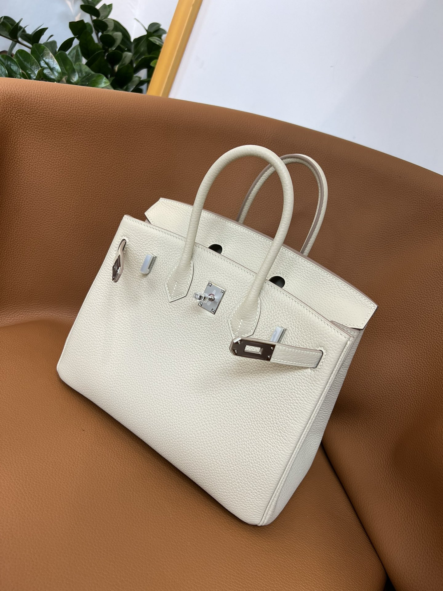 HERMÈS BIRKIN Silver 25 30 35