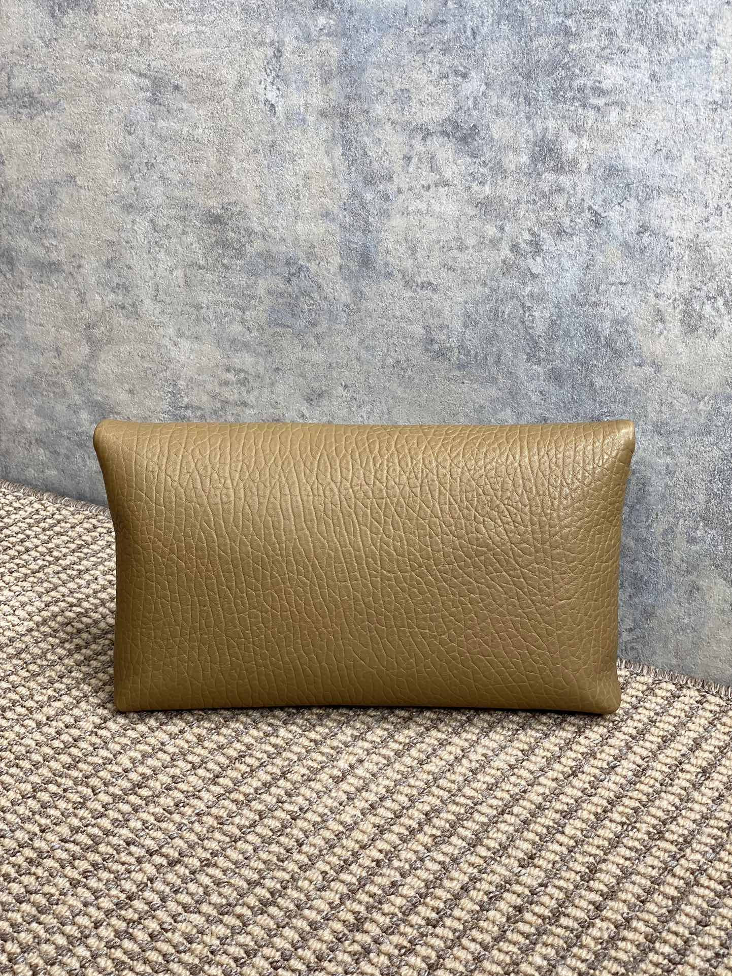 Y*L cassandre large envelope pouch in lambskin 29.5x18x4.5cm