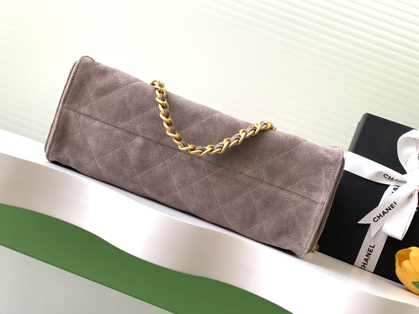 Ch*el shopping bag hobo 26x31x13cm