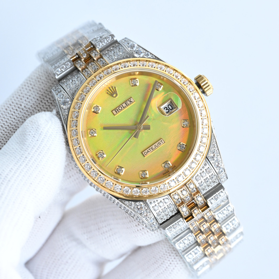 r*l*x b33 datejust 41mm full Di*m*nd series